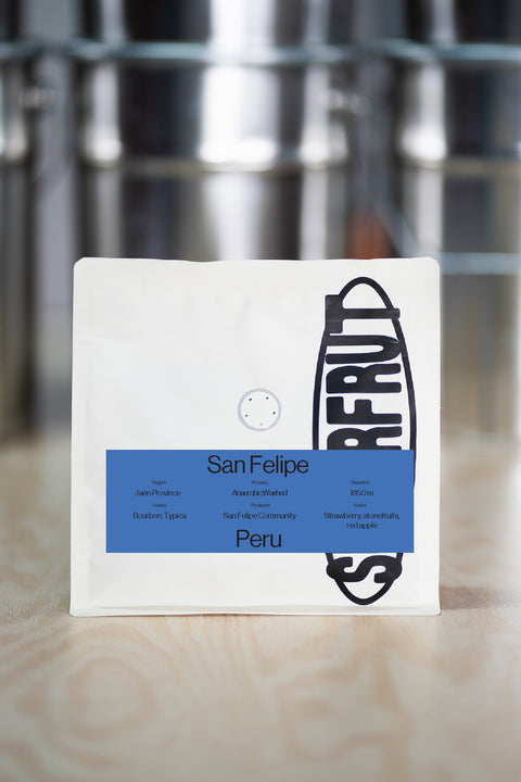 PERU - SAN FELIPE / Bourbon, Typica / Anaerobic Washed / NEW
